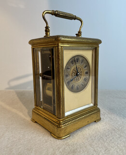 A 19th Century Carriage Clock by the renowned maker François Auguste Margaine and signed with his iconic 