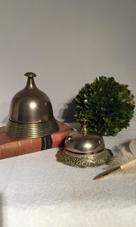 Two English Victorian 19th Century Bells having Both a Beautiful Sound.