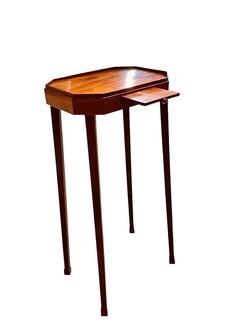 An English 19th Century Mahogany Octagonal Kettle Stand.