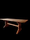 An English 19th Century Oak Country Table